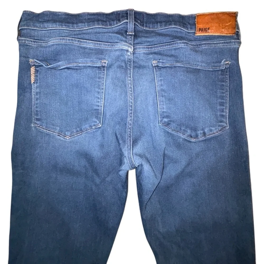 PAIGE Lennox Men's Slim Jeans in Dark Blue